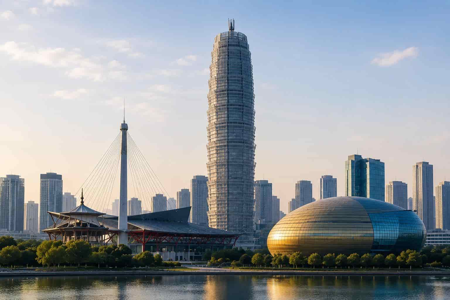 Deyuan Headquarters Background